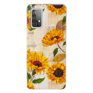 Samsung A52/A52 5G Tracy šviečianti tamsoje nugarėlė Sunflower 1