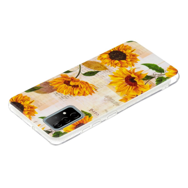 Samsung A52/A52 5G Tracy šviečianti tamsoje nugarėlė Sunflower 4