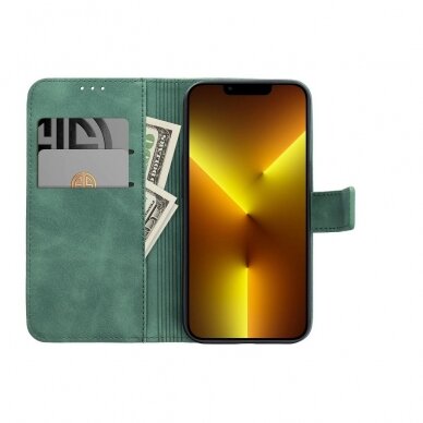Samsung A52/A52 5G žalias VELVET dėklas 4