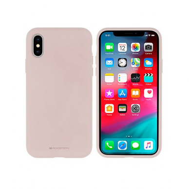 Samsung A53 5G pink sand MERCURY SILICONE nugarėlė 1