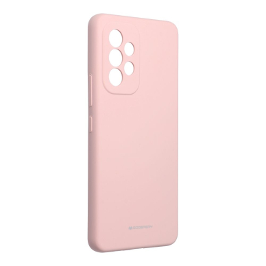Samsung A53 5G pink sand MERCURY SILICONE nugarėlė