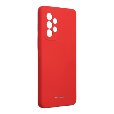 Samsung A53 5G red MERCURY SILICONE nugarėlė