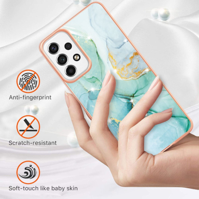 Samsung A53 5G Tracy nugarėlė MILKY WAY MARBLE Green 1