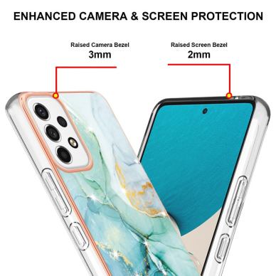 Samsung A53 5G Tracy nugarėlė MILKY WAY MARBLE Green 3