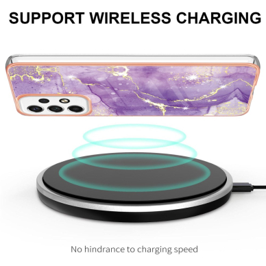 Samsung A53 5G Tracy nugarėlė MILKY WAY MARBLE Purple 2