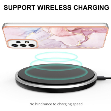 Samsung A53 5G Tracy nugarėlė MILKY WAY MARBLE Rose 2