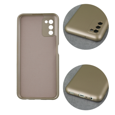 Samsung A54 5G aukso spalvos METALLIC nugarėlė 2