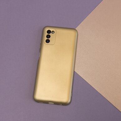Samsung A54 5G aukso spalvos METALLIC nugarėlė 3
