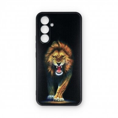 Samsung A54 5G black nugarėlė Lion Design00101