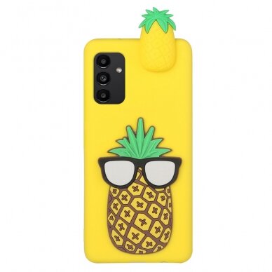Samsung A54 5G geltona nugarėlė Pineapple 4D 1