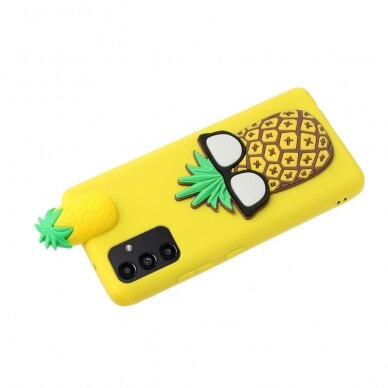 Samsung A54 5G geltona nugarėlė Pineapple 4D 4