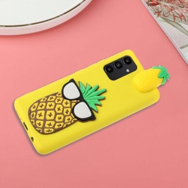 Samsung A54 5G geltona nugarėlė Pineapple 4D 5