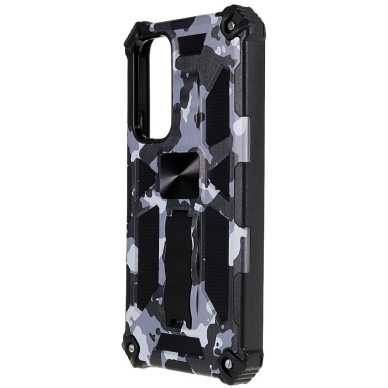 Samsung A54 5G black camouflage ARMOR METAL nugarėlė 1