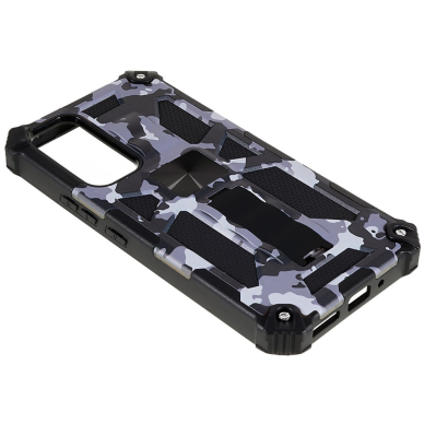 Samsung A54 5G black camouflage ARMOR METAL nugarėlė 5