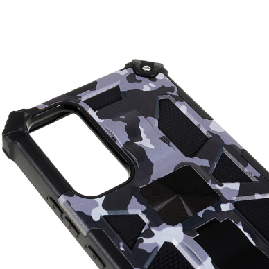 Samsung A54 5G black camouflage ARMOR METAL nugarėlė 6