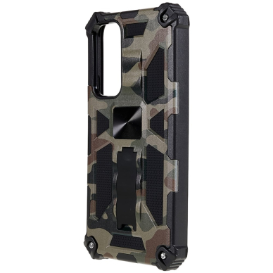 Samsung A54 5G green camouflage ARMOR METAL nugarėlė 1