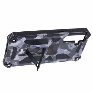 Samsung A55 5G black camouflage ARMOR METAL nugarėlė 3