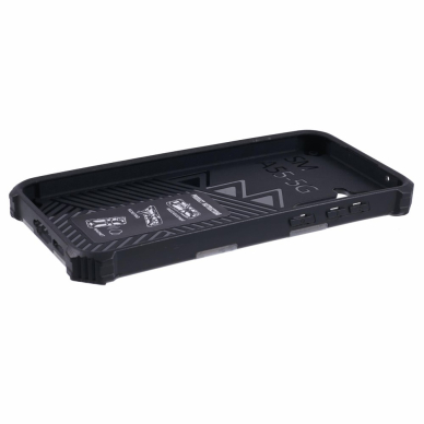 Samsung A55 5G black camouflage ARMOR METAL nugarėlė 5