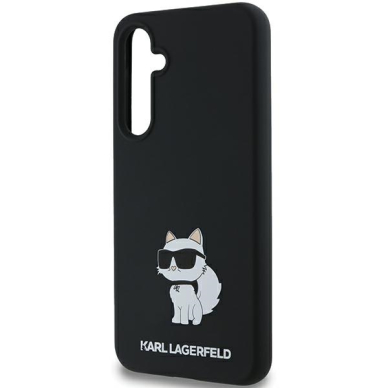 Samsung A55 5G black Silicone Choupette KARL LAGERFELD nugarėlė 5