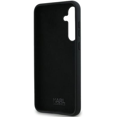 Samsung A55 5G black Silicone Choupette KARL LAGERFELD nugarėlė 6