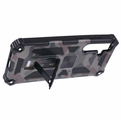 Samsung A55 5G green camouflage ARMOR METAL nugarėlė 3