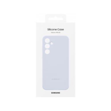 Samsung A55 5G light blue original Silicone nugarėlė EF-PA556TLEGWW 3
