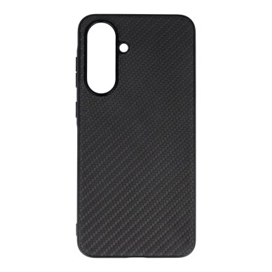Samsung A56 5G black FIBER TEXTURE nugarėlė
