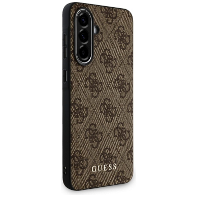Samsung A56 5G brown Metal Logo GUESS nugarėlė 1