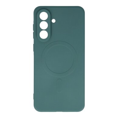 Samsung A56 5G dark green MagSilicone nugarėlė