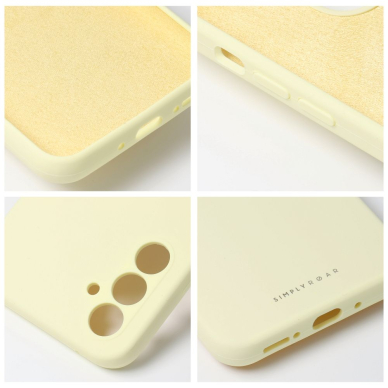 Samsung A56 5G Light yellow ROAR CLOUDSKIN nugarėlė 4