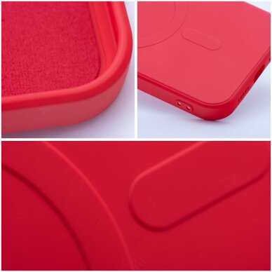 Samsung A56 5G red MagSilicone nugarėlė 4