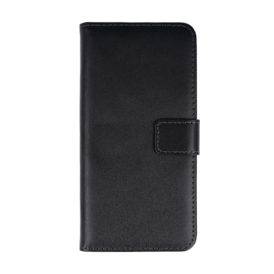Samsung A6 2018 black Split Leather dėklas