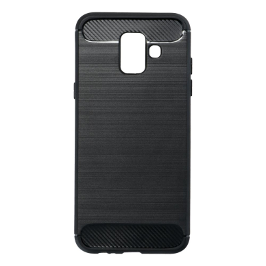 Samsung A6 2018 juoda LYGCARBON nugarėlė 7