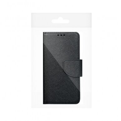 Samsung A6 PLUS 2018 juodas FANCY DIARY dėklas 10