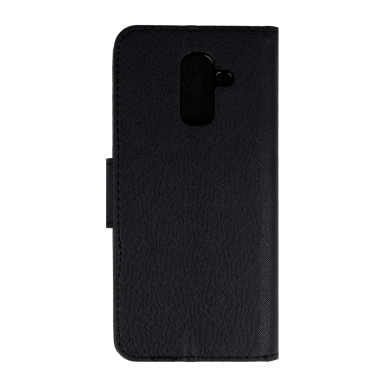 Samsung A6 PLUS 2018 juodas FANCY DIARY dėklas 1