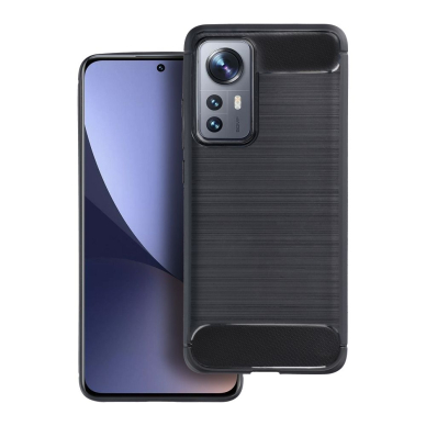Samsung A7 2018 juoda LYGCARBON nugarėlė 1