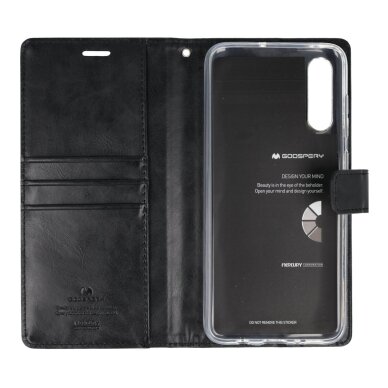 Samsung A70 black MERCURY BLUE MOON2 dėklas 2