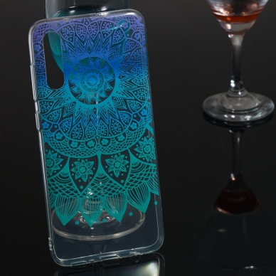 Samsung A70 Tracy clear Colorized Mandala nugarėlė 4