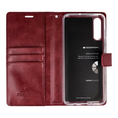 Samsung A70 wine MERCURY BLUE MOON2 dėklas 2