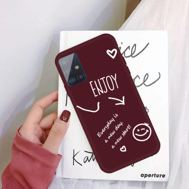 Samsung A71 bordo Tracy nugarėlė Enjoy 1