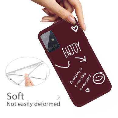 Samsung A71 bordo Tracy nugarėlė Enjoy 3