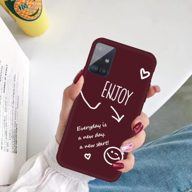 Samsung A71 bordo Tracy nugarėlė Enjoy 4