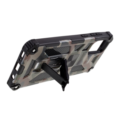 Samsung A71 green camouflage ARMOR METAL nugarėlė 5