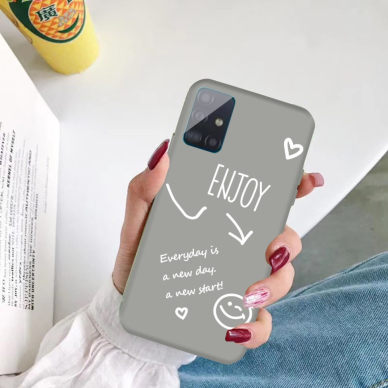 Samsung A71 pilka Tracy nugarėlė Enjoy 4