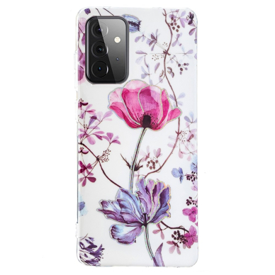 Samsung A72/A72 5G balta Tracy nugarėlė Lotus Flower 2