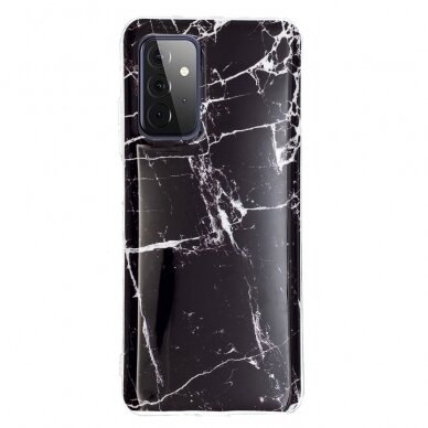 Samsung A72/A72 5G Tracy nugarėlė Black Marble 1