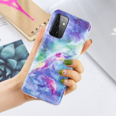 Samsung A72/A72 5G Tracy nugarėlė Blue Sky Marble 3