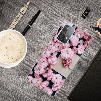 Samsung A72/A72 5G Tracy nugarėlė Pink Flower 1