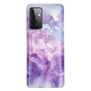 Samsung A72/A72 5G Tracy nugarėlė Purple Sky Marble 1