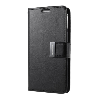 Samsung A73 5G juodas MERCURY RICH DIARY dėklas